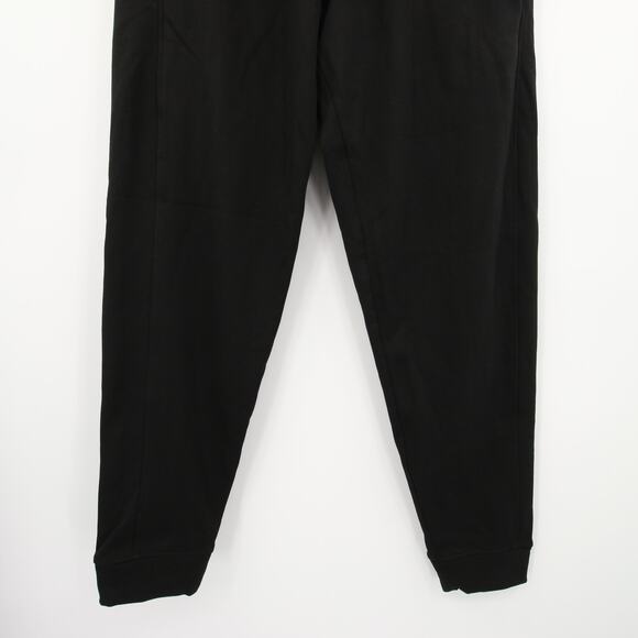The Gym People Sweatpants Black Joggers Pockets Drawstring Fleece Lined M - Picture 3 of 11